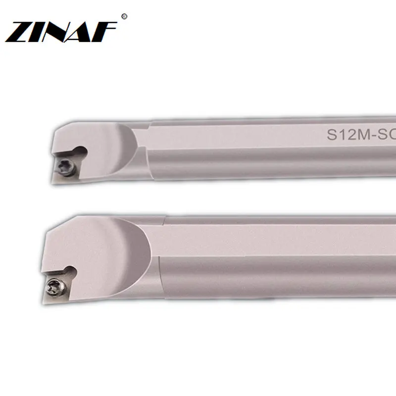 Imagem -05 - Ferramenta Cnc Lathe Cutter Spring Steel Shockproof Plus Hardproof Inserções de Carboneto Ccmt Sclcr S07k S08k S12m S14n S16q Sclcr06 A16