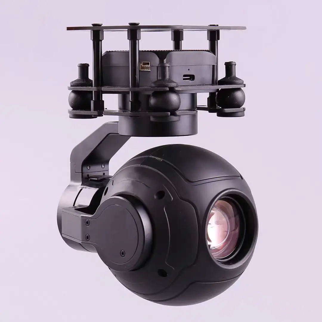 SIYI ZR10 Optical Pod QHD 30X Hbrid 10X Optical Zoom 3 Axis Gimbal Camera for UAV Drone