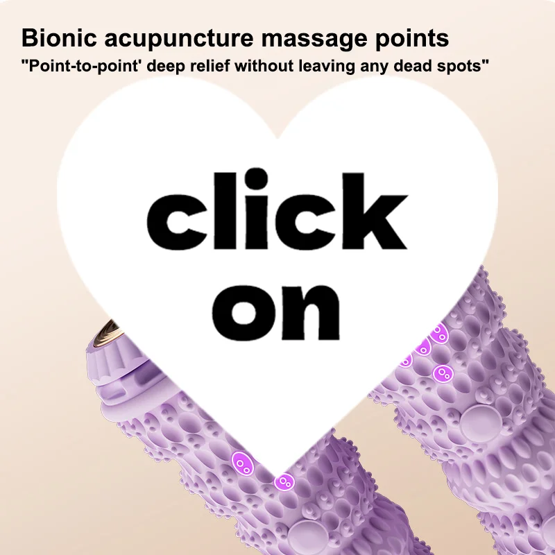 

Foot Massager Massage Roller Yoga Massage Ball Plantar Fascia Roller Muscle Relaxation Care Plastic Manual Foot Massager Rollers