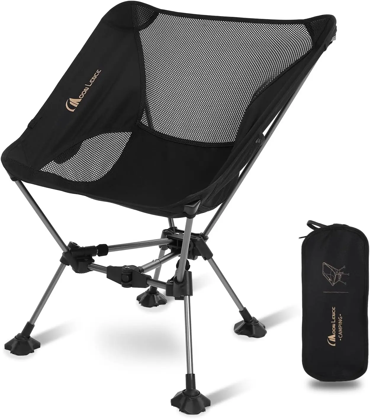 

Ultralight Folding Camping Chair - Compact, Durable for Hiking, Beach & Backpacking