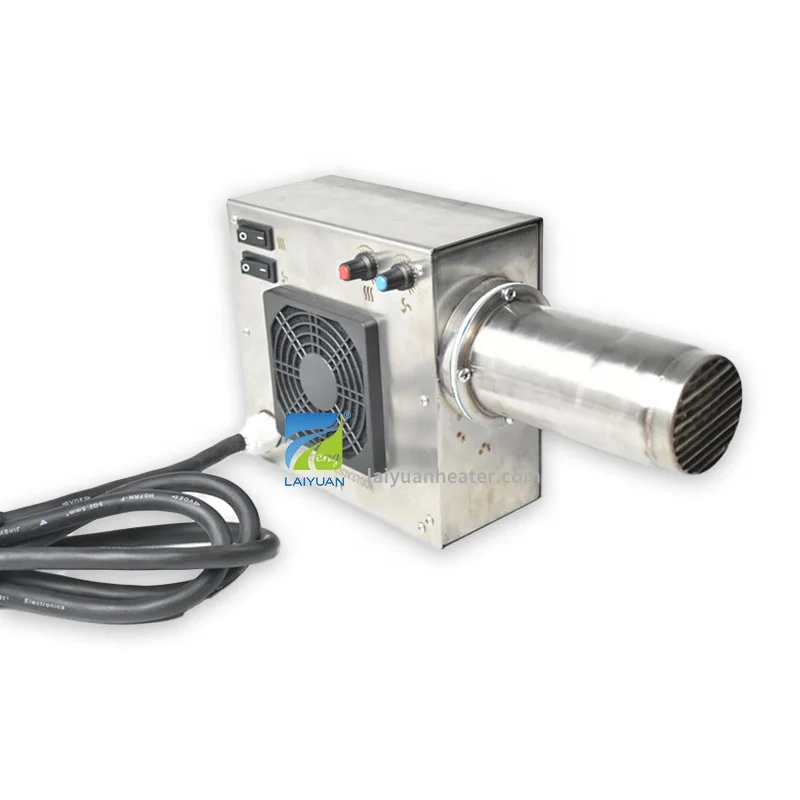 Laiyuan Industrial Electric Hot Wind System Air Heater 230v 3700w Hot Air Welding Gun For Bottle Sealing