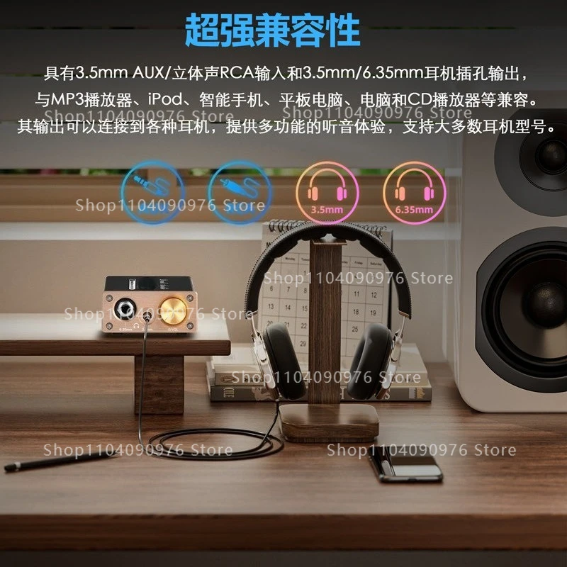 Mini Desktop HIFI Fever High Thrust Headphone Amplifier U3 Pro Class A Linear Headphone Amplifier Sound Amplifier