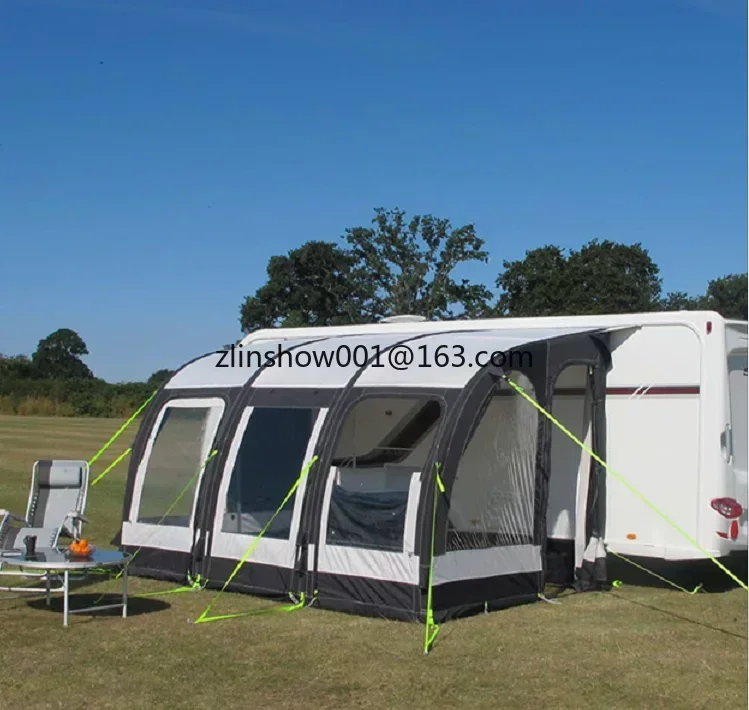 Rv Size Trade Inflatable Tent Full Room Sun Canopy Air Caravan Awning For Sale