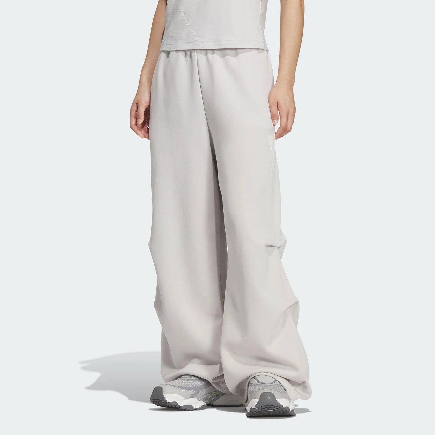 

Оригинальные женские трикотажные брюки Adidas FOS W DK PNT2 свободного кроя KS0079