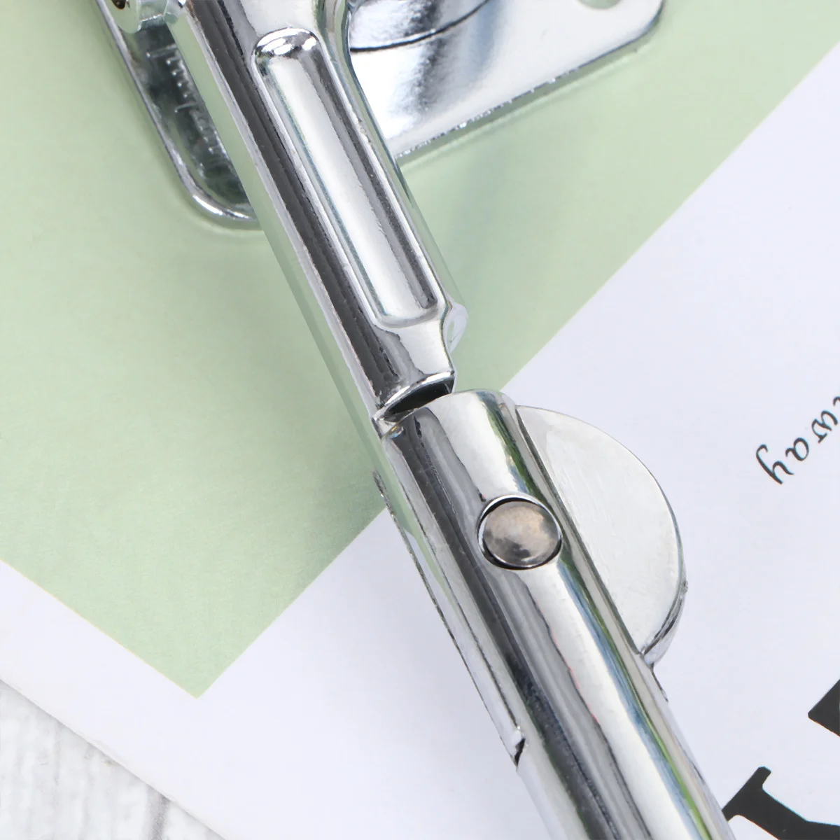 

2Pcs Heavy Duty Cabinet Door Latch Silver Durable Material Easy Installation Solid Support Wardrobe Couch 12kg