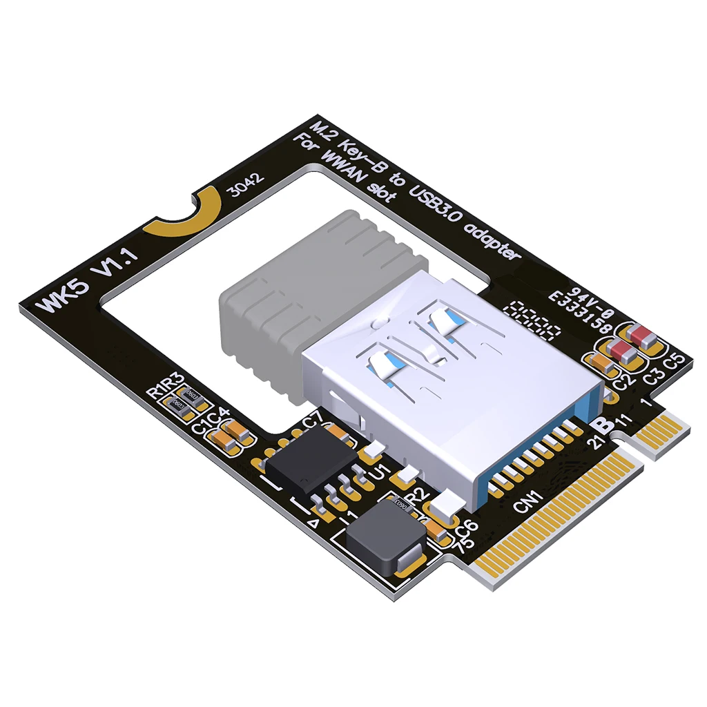 Przegląd i test karty sieciowej M.2 B Key do USB 3.0 – Rozwiązanie dla laptopów z brakiem portu WiFi