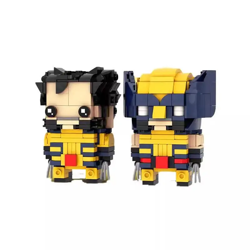 jouet-d'assemblage-heroes-league-james-wolverine-compatible-brick-head-moc158425-blocs-de-construction-puzzle-feuilles-magnetiques