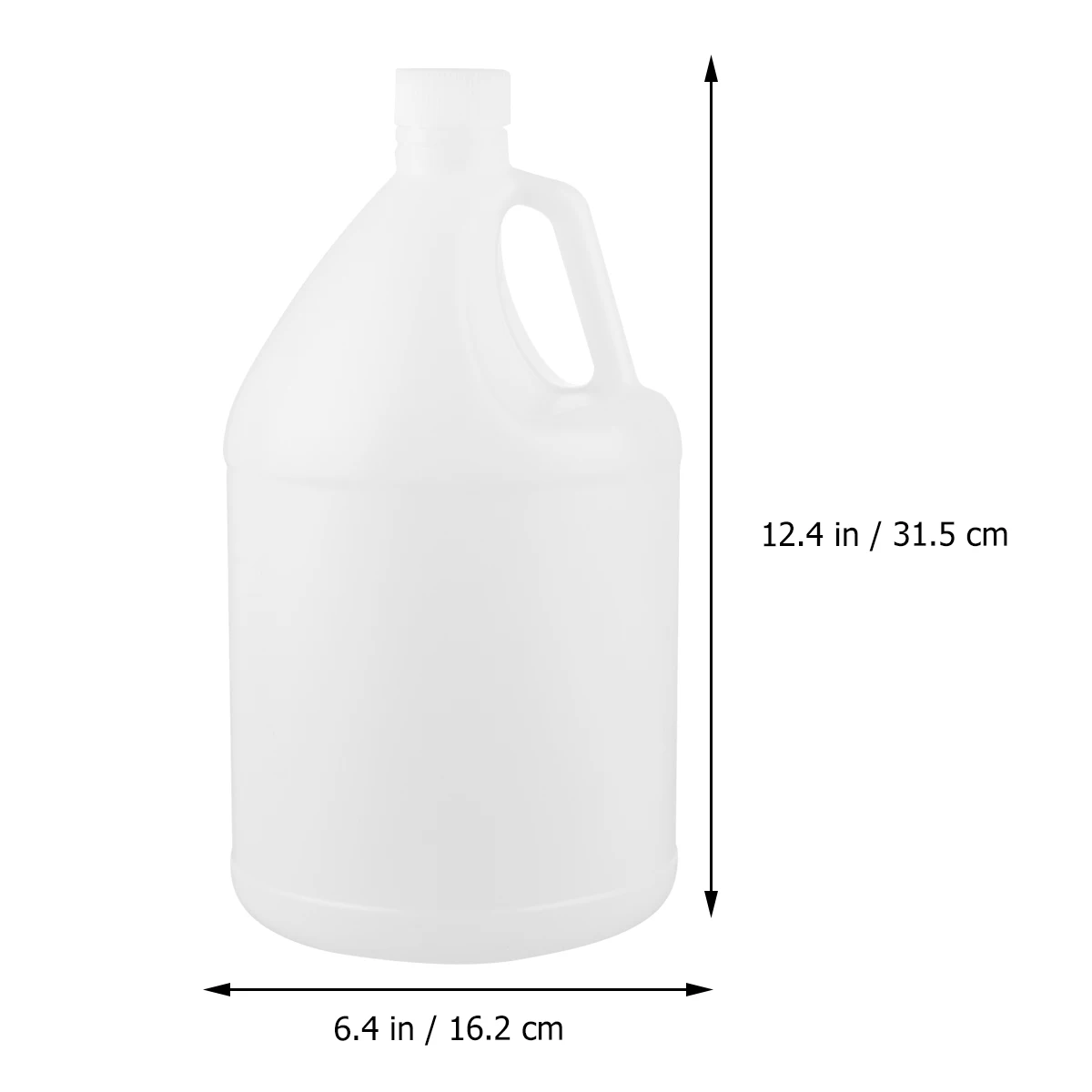 

2 шт., 3,8 л, пищевая пластиковая бутылка Hdpe, пустой кувшин для жидкости, контейнер для масла, галлонная бутылка, прочная, устойчивая к коррозии для клея