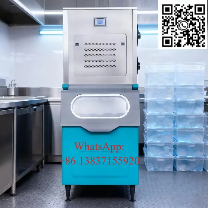 

Custom Fully Automatic Ice Flakes Making Machine Ice Capacity Snow Flakes Ice Maker Machine Stainless Steel