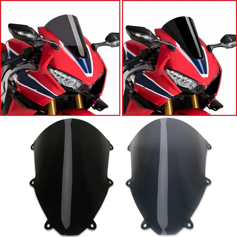 

Motorcycle Front Windscreen Windshield Wind Deflectors For CBR1000RR-R Fireblade SP 2021 2022 2023 2024