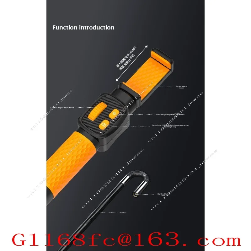 High Definition Industrial Steering P91 Waterproof Mobile Phone Visual Pipeline Industrial Detector Automotive Maintenance Parts