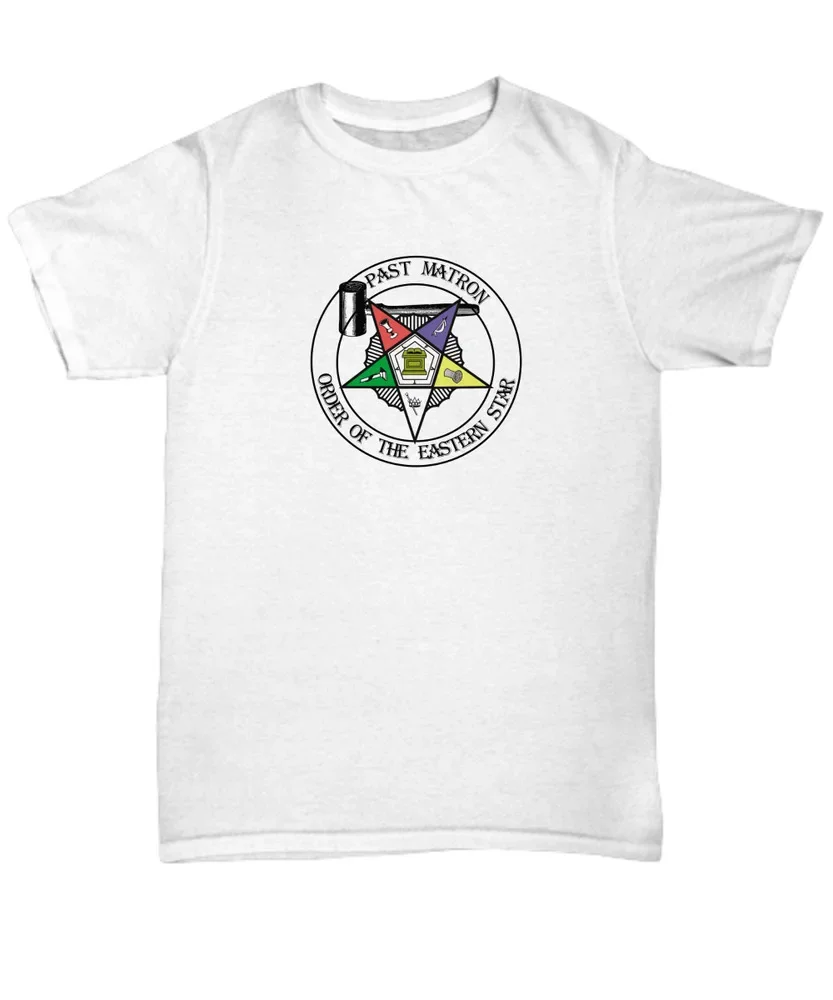 Order of the Eastern Star shirt - Past Matron gavel symbol - OES sistars PHA teeHigh Quality 100%Cotton Short Sleeve