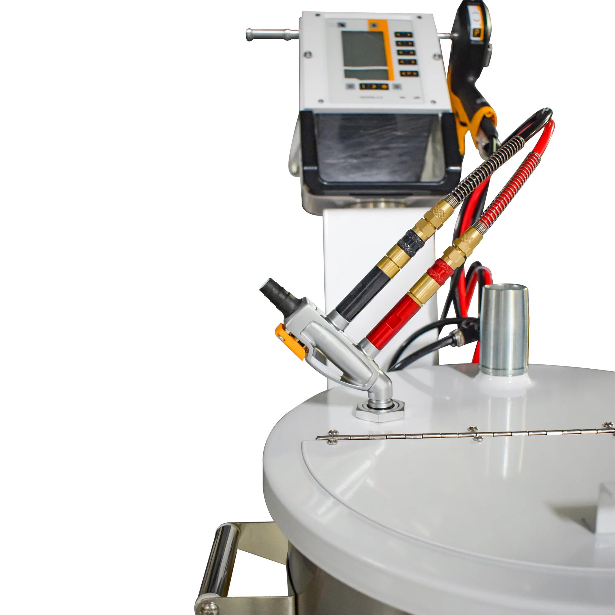 Automatic Electrostatic Powder Coating Machine GM04pro Powder Coating Gun System With Powder Coating Oven Compatibility
