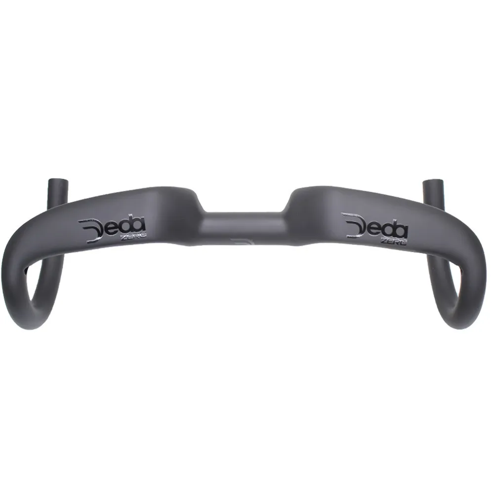 DEDA Carbonfaser-Lenker mit interner Kabelführung, Rise-Drop-Bar für Fixie- und Gravel-Bikes, 35 mm erhöht