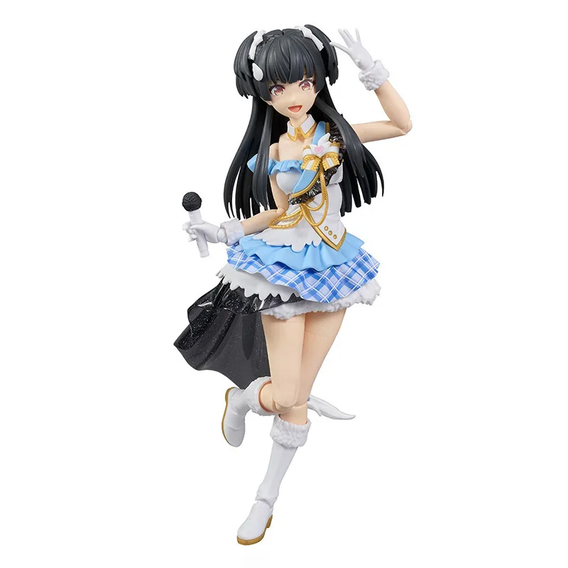 Bandai Original Genuine Figure THE iDOLM@STER SHINY COLORS Model Kit 30MS Fuyuko Mayuzumi Collection Action Figure Model Toys