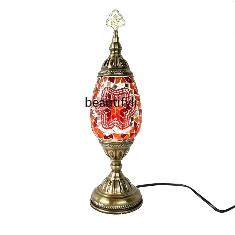 

Turkish Characteristic Handmade Table Lamp Living Room Bedroom Study Cafe Homestay Hotel Decorative Table Lamp