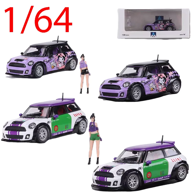 

AM Diecast 1/64 Scale BMW Alloy Car Model BMW Mini Cooper Play Vehicles Collectible Toys for Boys Original Box