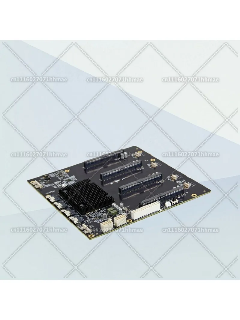 PLX88096 PCIe 4.0 4 GPU Expansion Switch Card 65mm GPU Backplane for AI Workstation Server