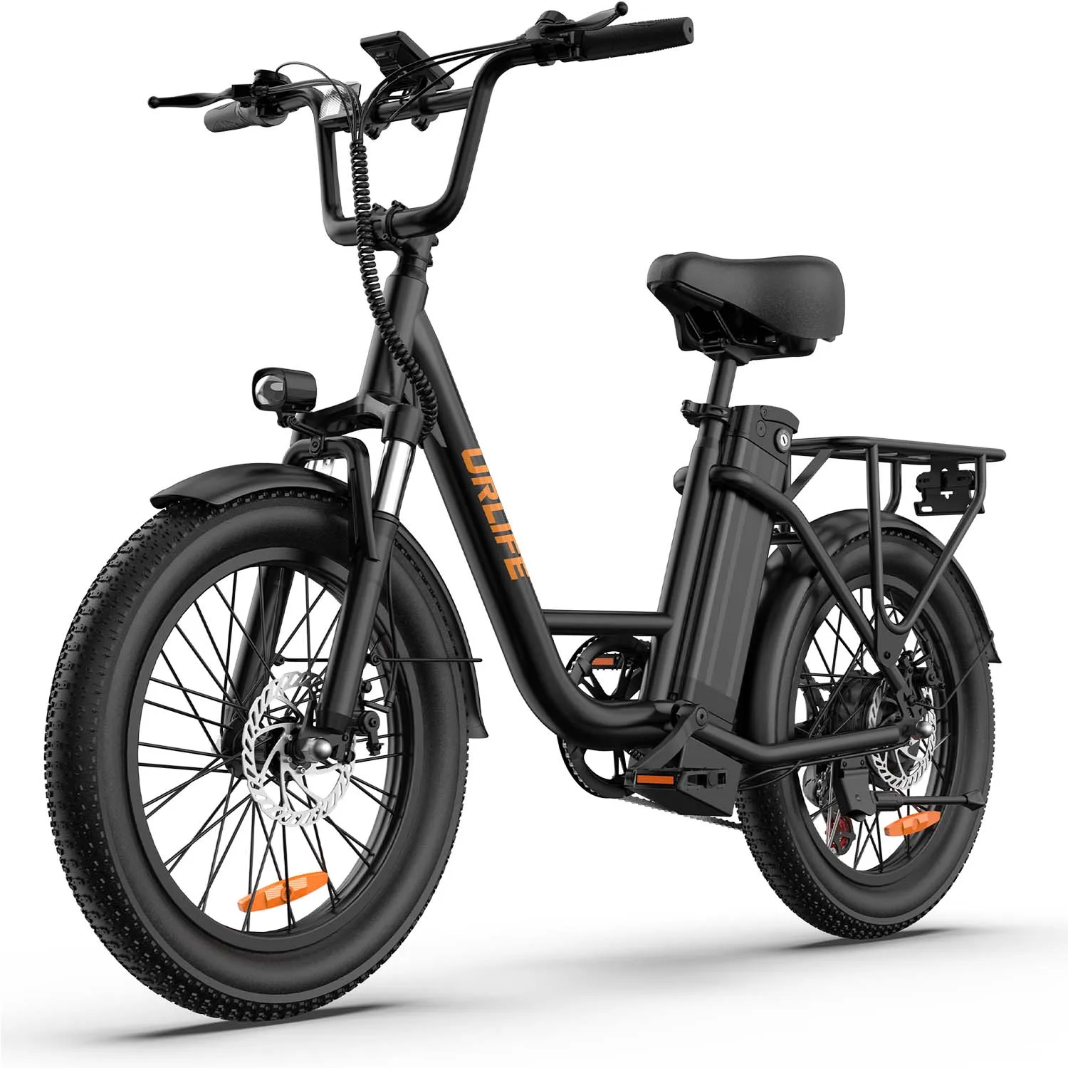 URLIFE E20 Elektrofahrrad für Erwachsene, 250 W Motor, Elektrofahrrad, 48 V, 13 Ah, 20 Zoll Reifen, City Commuter Elektrofahrrad – Detail 15