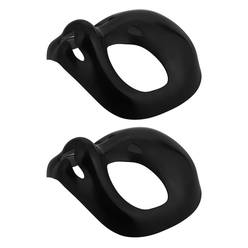 

2pcs Mask Plastic Cosplay Head Makeup Accessory Masquerade Props Halloween Costume Dog Fursuit DIY