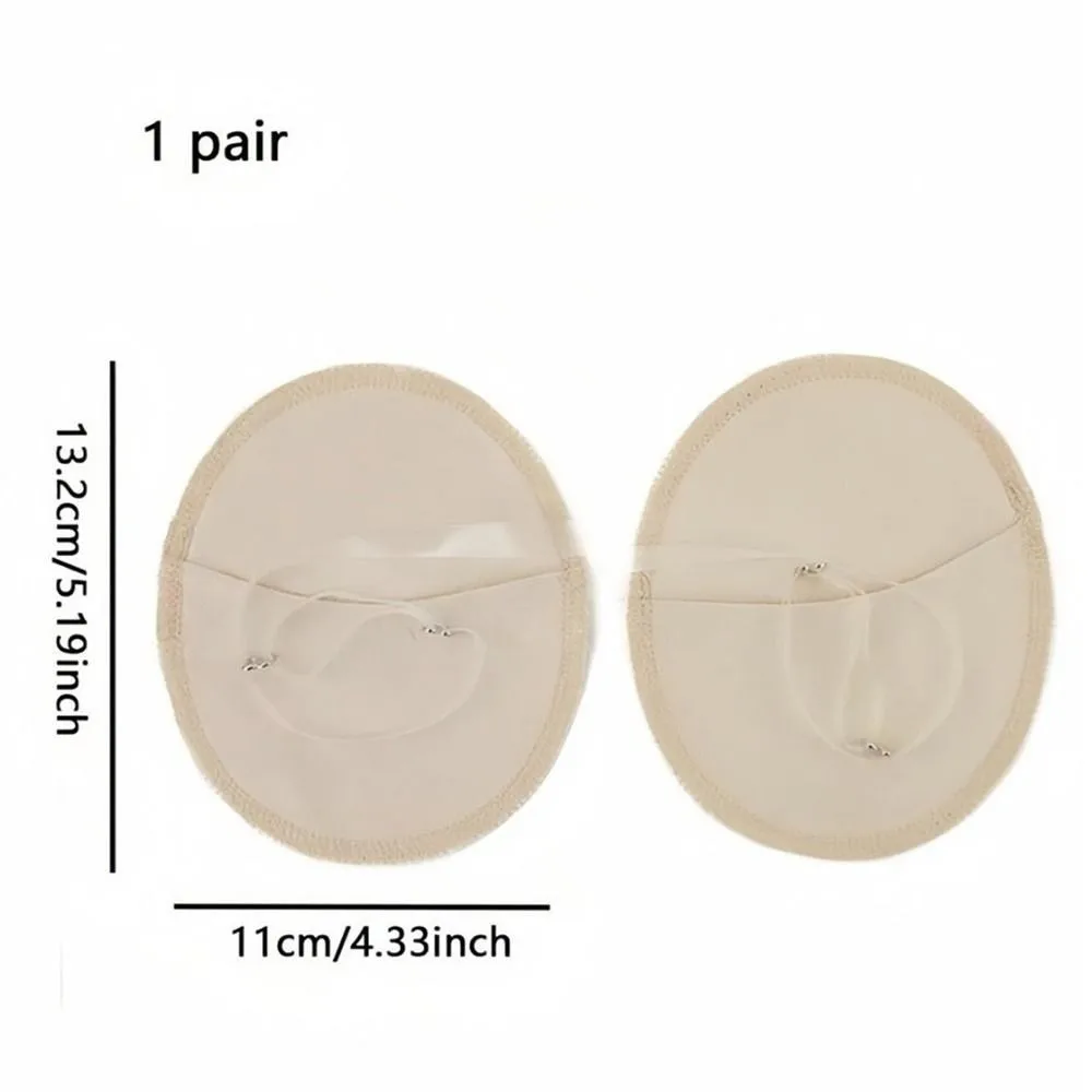 Almofada de suor invisível nas axilas alça de ombro transparente à prova d'água almofada de transpiração reutilizável confortável de secagem rápida