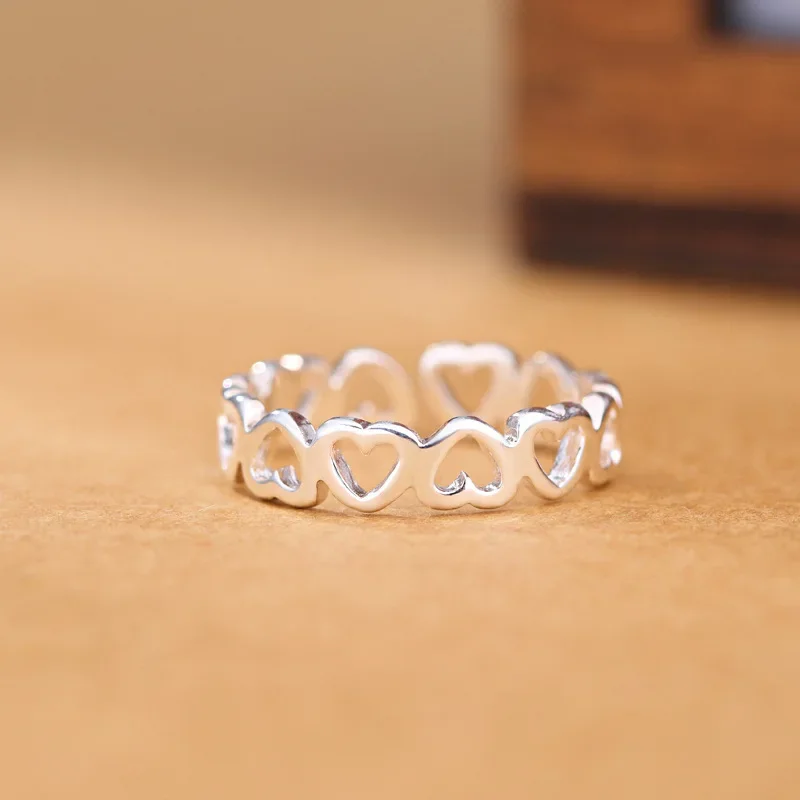 925 Sterling Silver Heart Rings For Women Luxury Quality Jewelry Accessories News Trends 2026 Free Shipping Offers