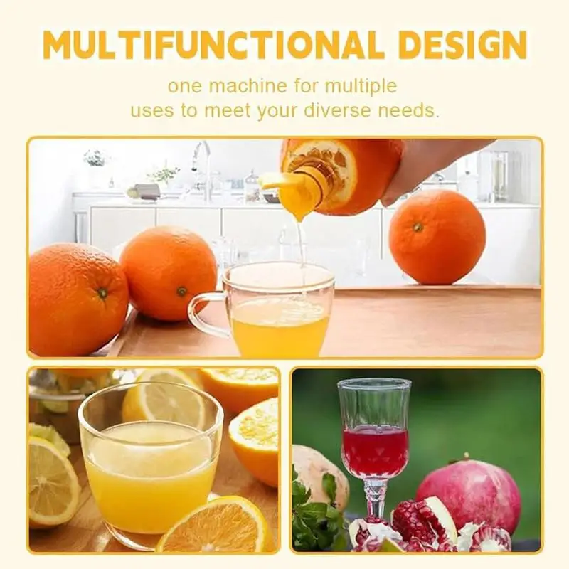 Fruits Lemon Juicer Squeezer Manual Hand Lemon Lime Juicer Faucet Screw Top Lemon Juicer With Built-In Filter