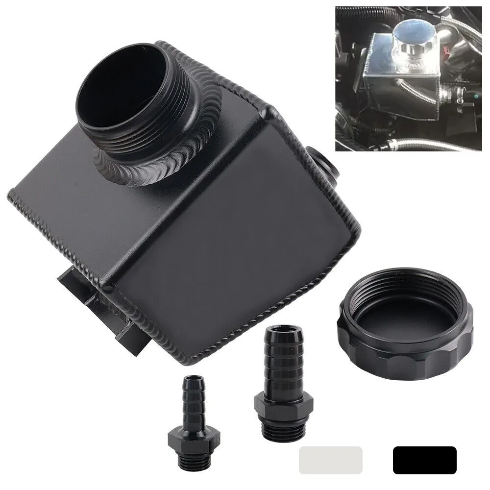 مضخة توجيه كهربائية لخزان السوائل باللون الأسود الفضي مصقولة لألومنيوم V6 V8 VT VX VU VY VZ VE LS1 LS2