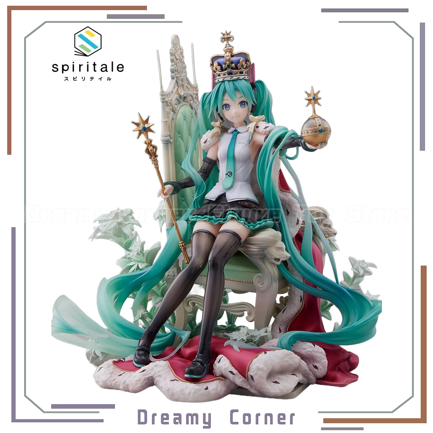 

【In Stock】Original Spiritualale WING Piapro Characters 39's Special Day 1/7 Scale Figure Toys Beautiful Girl Model Ornaments