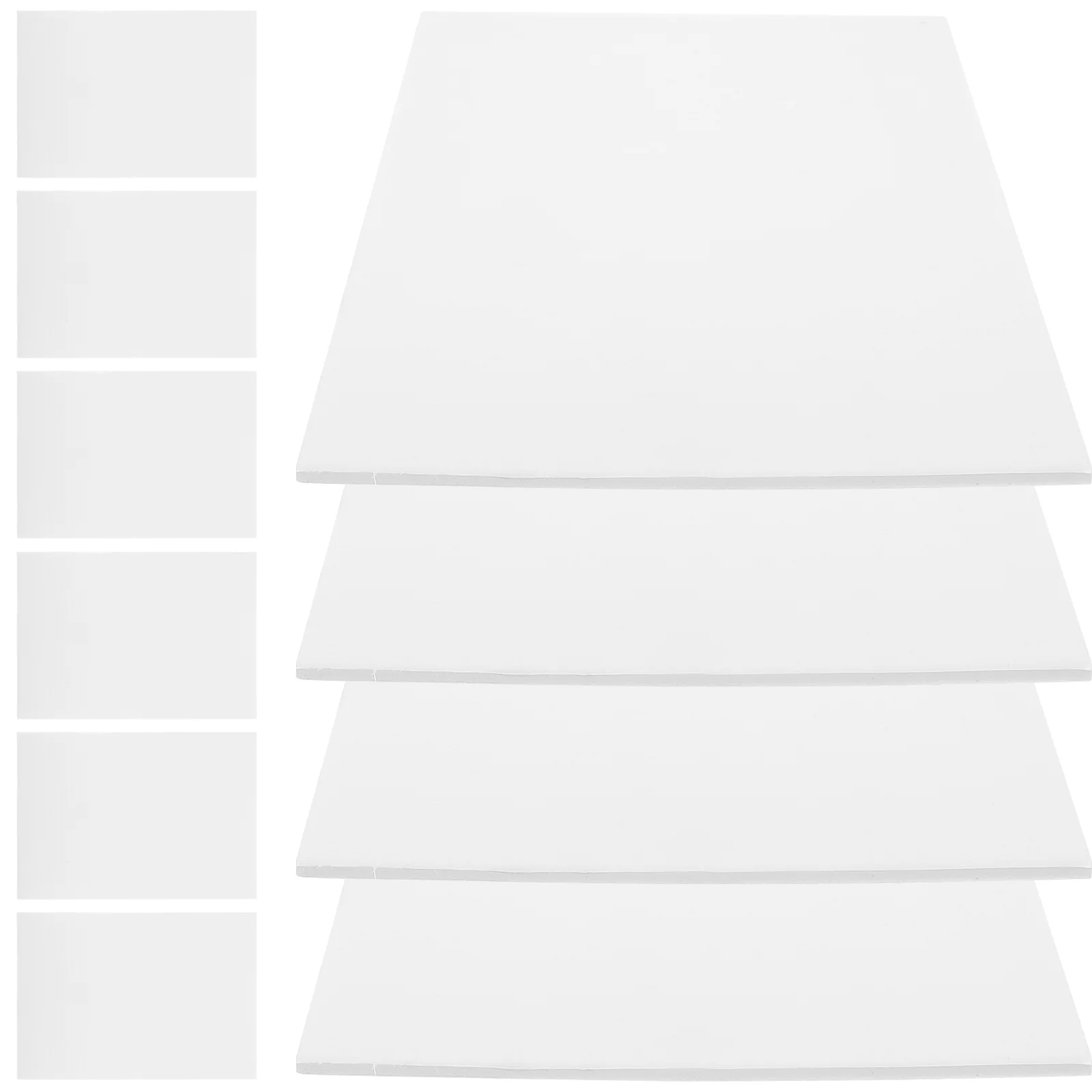 10 Pcs Blank Foam Board Large Boards White Craft Display Thick Material