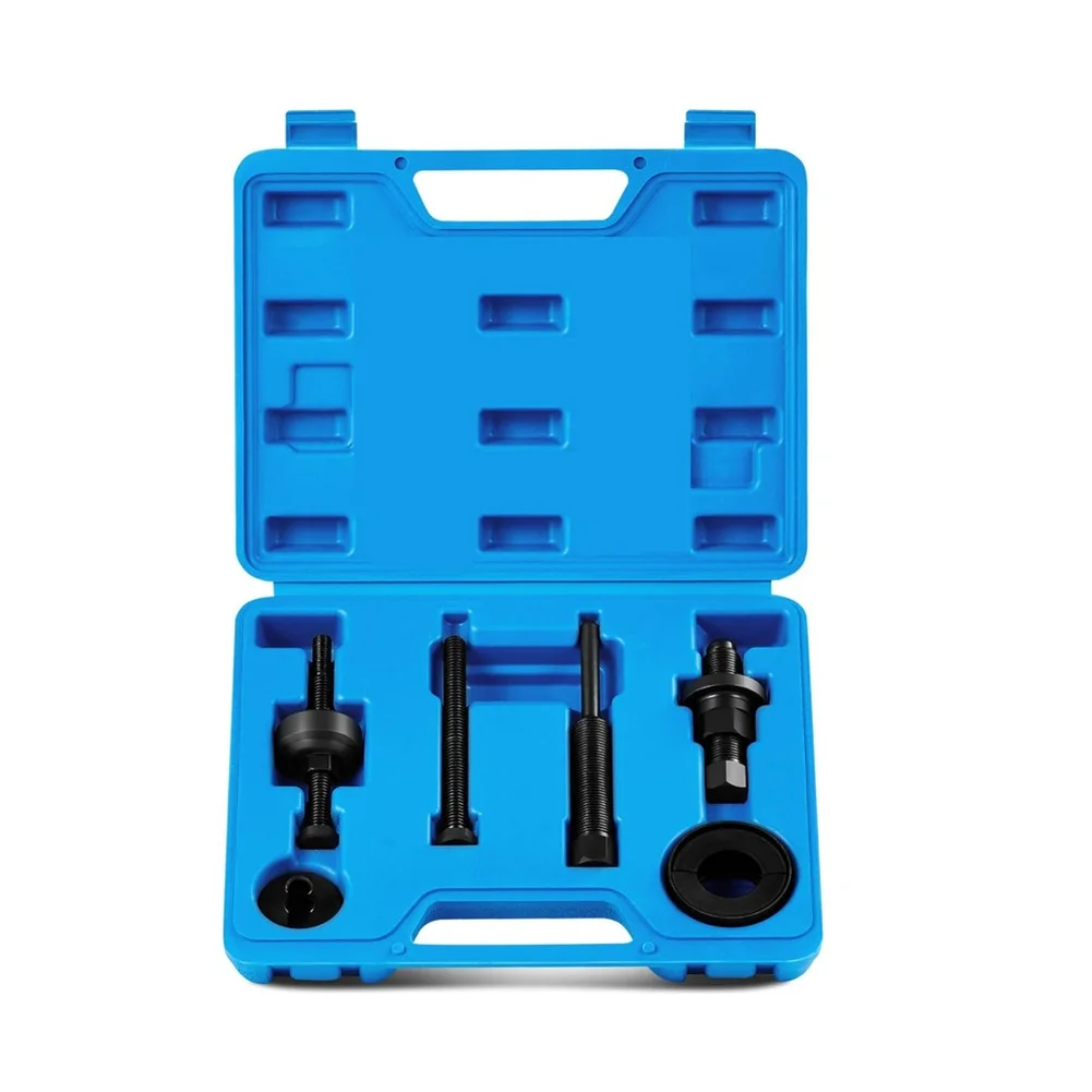 Mechanic Maintenance Equipment for Power Steering Pump Pulley Tool AISI 1045 Medium Carbon Steel Reversible Puller Grips Design