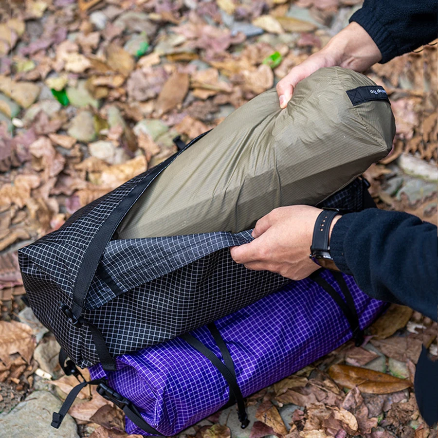 Outdoor-Wanderzubehörtasche, multifunktionaler erweiterbarer Dyneema-Rucksack, Oberfach – Detail 4