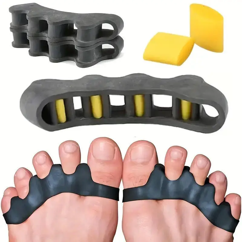 1pair Thumb Corrector Bunion Foot Toe Hallux Valgus Protector Separator Finger Straightener Adjuster Foot Care Tools