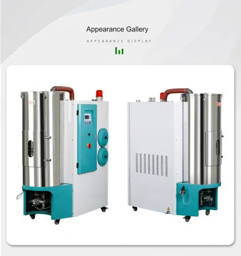 Industrial High-Performance Plastic Material Crystal Dehumidification Dryer Three-In-One Honeycomb Dehumidification Dryer