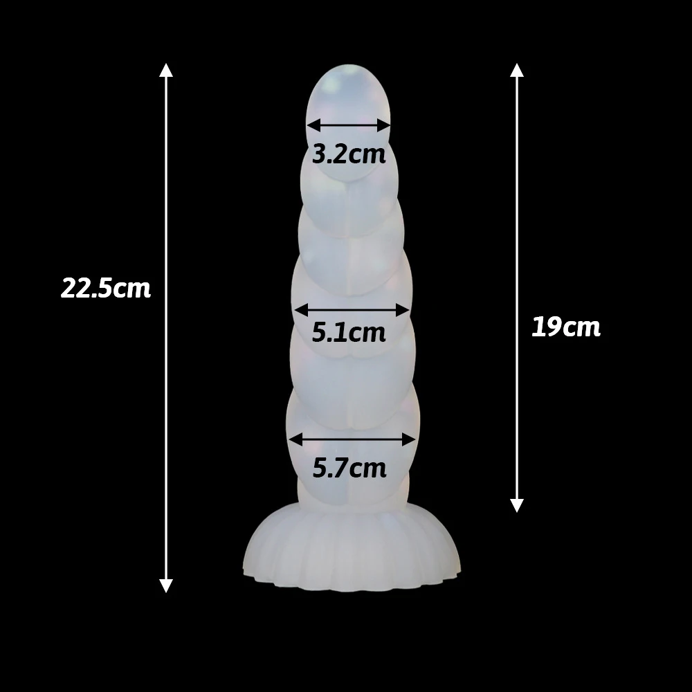 Dark Places Will Glow Change Color 7.48inch Big Dildo Sex Toys Adult Supplies Penis Masturbator Anal Plug 18+ xxx Dick Bdsm Porn - view 5