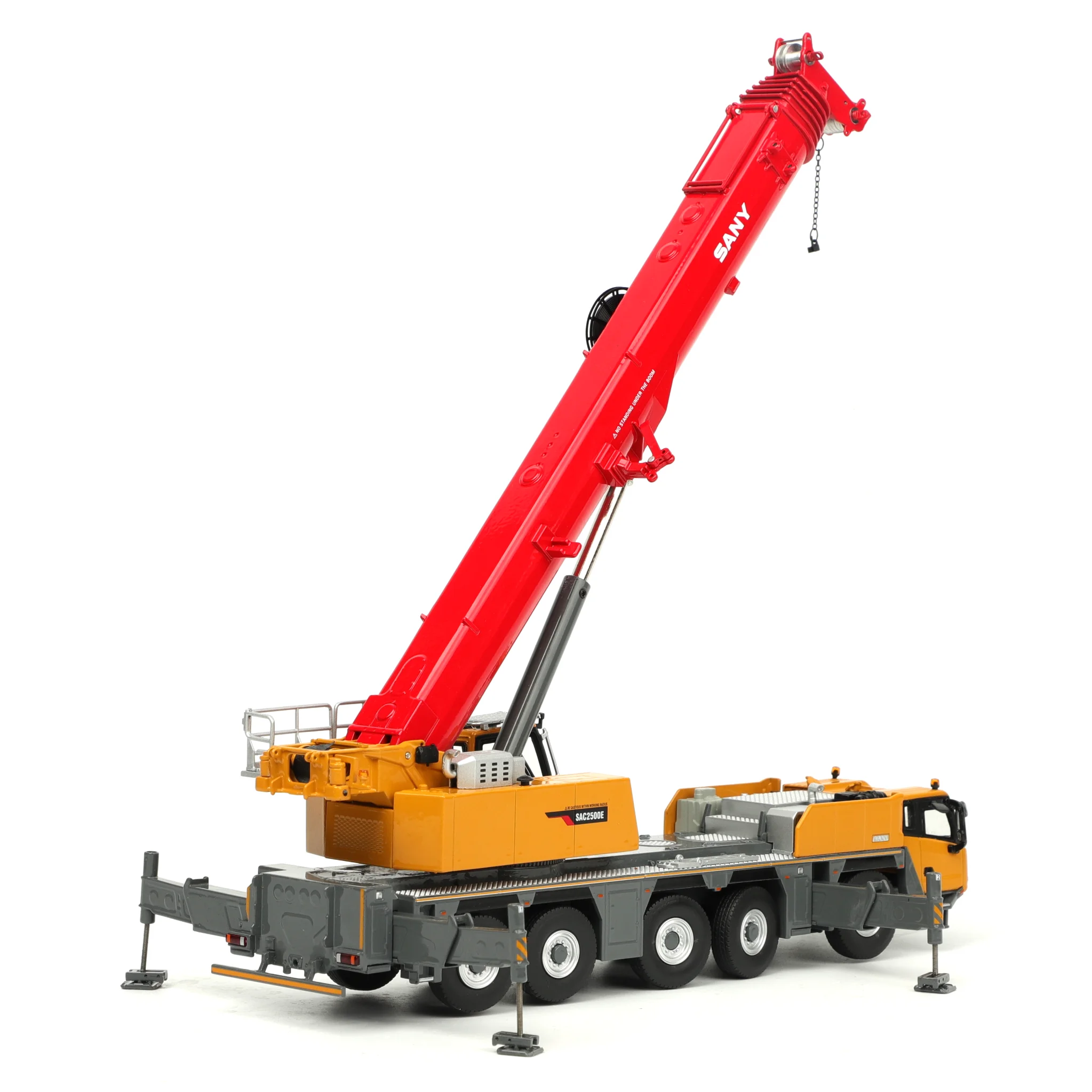 دييكاست نموذج هدية 1:50 مقياس ساني SAC2500E رافعة السيارات الآلات الهندسية شاحنة المركبات سبيكة نموذج للتجميع #4