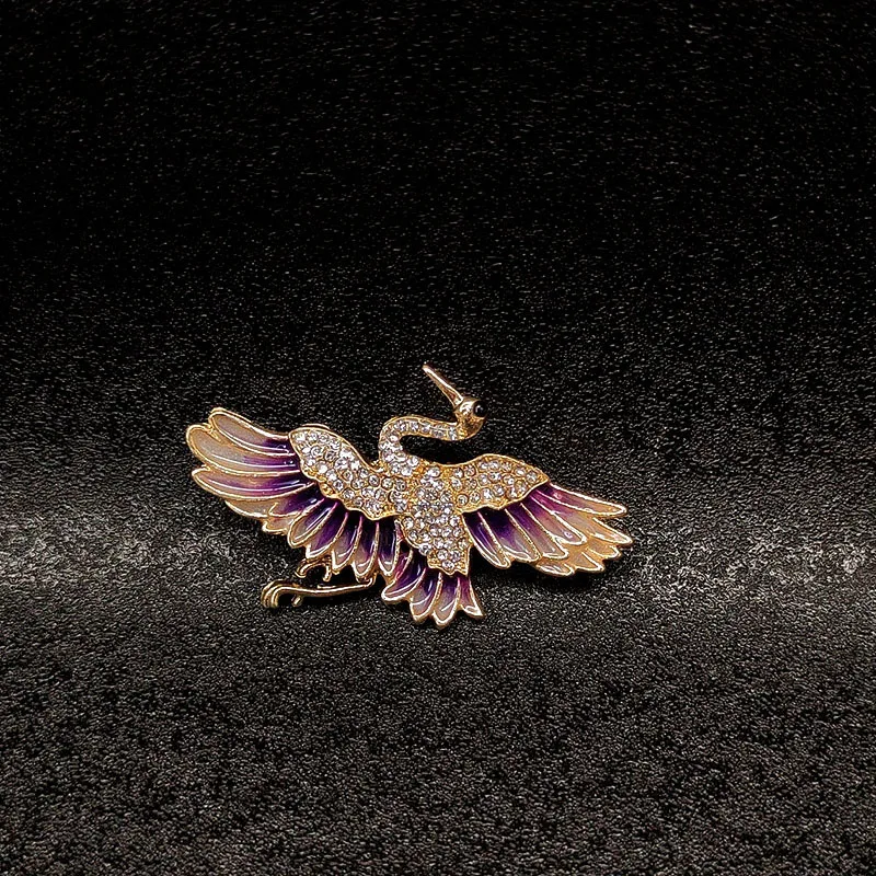 

Высококачественная ниша с красной короной, брошь с каплями воды и бриллиантами, элитная одежда в стиле ретро, универсальные корсажи