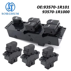 SORGHUM For Hyundai 2011-17 Accent Solaris Front Left Passenger Door Window Switch 93570-1R101 935701R101 93580-1R000 935801R000