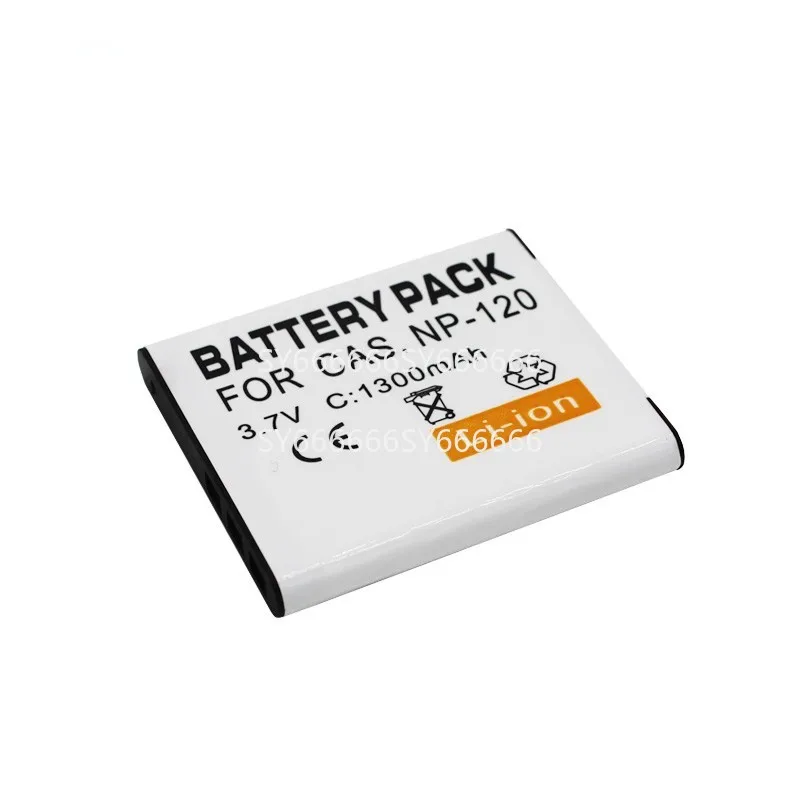 100% nueva batería de cámara NP-120 de 2 piezas para CASIO S300 S200 ZS20 ZS15 ZS10 ZS12 Z680