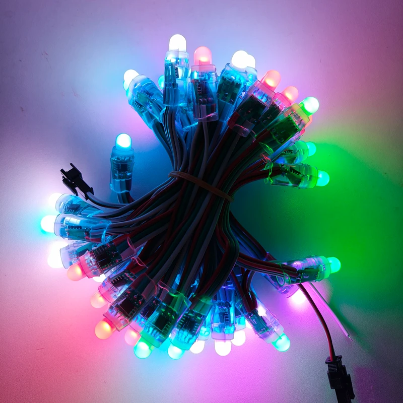 5000 pz DC5V Modulo Pixel LED WS2811 Impermeabile Digitale a colori led pixel luce staffe per piante colore variabile