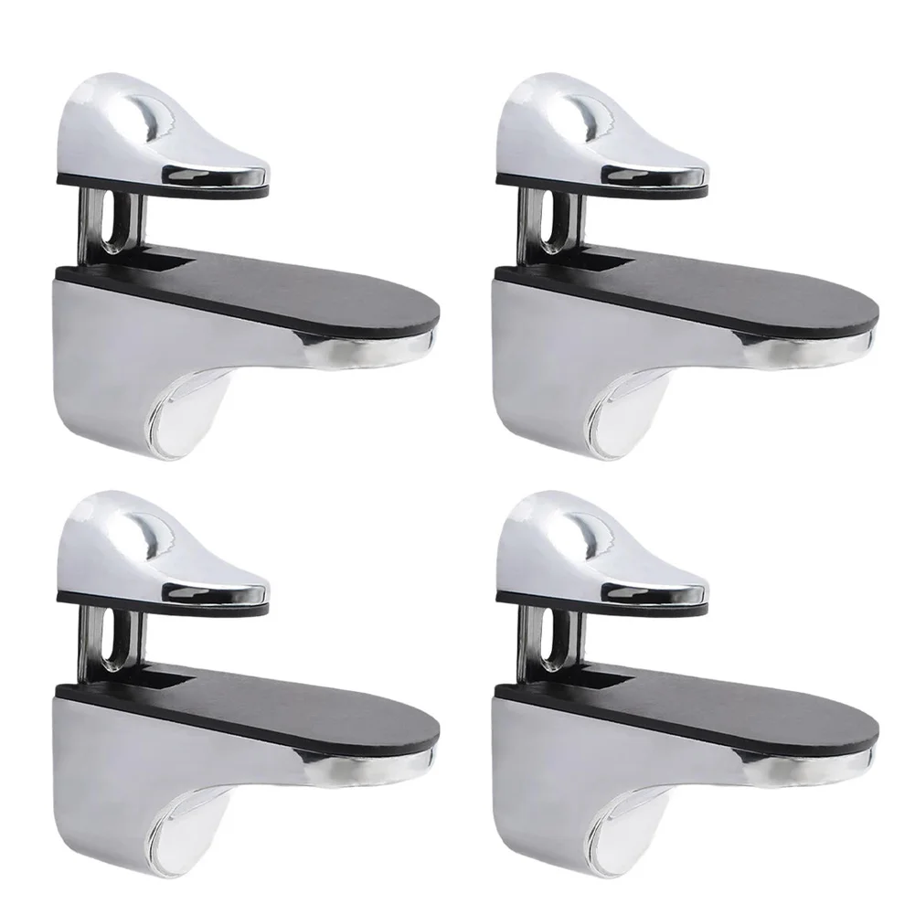 

Glass Shelf Clips Adjustable Shelf Brackets For Displaying Decorations Easy Installation Functional And Stylish