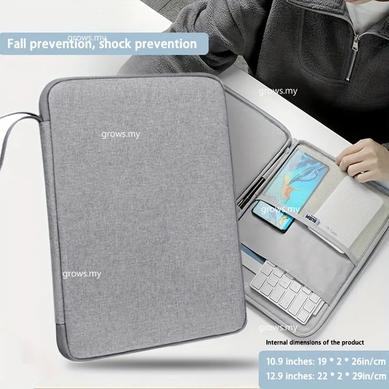 ل ZTE RedMagic Tablet 3 Pro 9.06 بوصة 2025 حقيبة تخزين مقاومة للصدمات لـ REDMAGIC Astra الألعاب اللوحي 9.06 "حقيبة يد