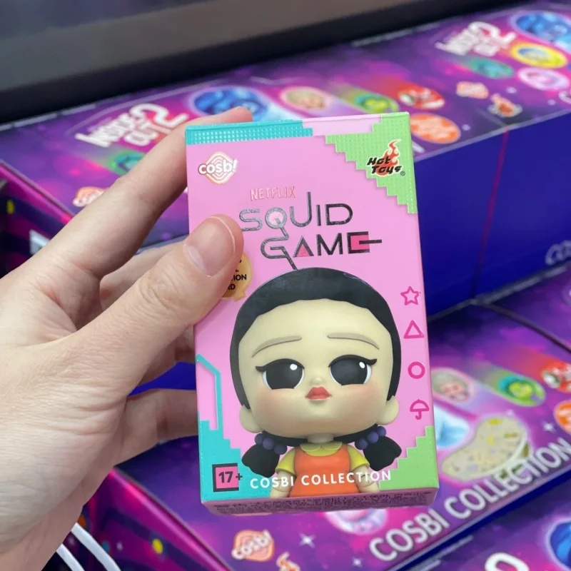 Hot Toys Squid Game Cosbi Mystery Box Mini figurki akcji Zabawki kolekcjonerskie dla dorosłych Prezenty dla dzieci Anime Seria Blind Box