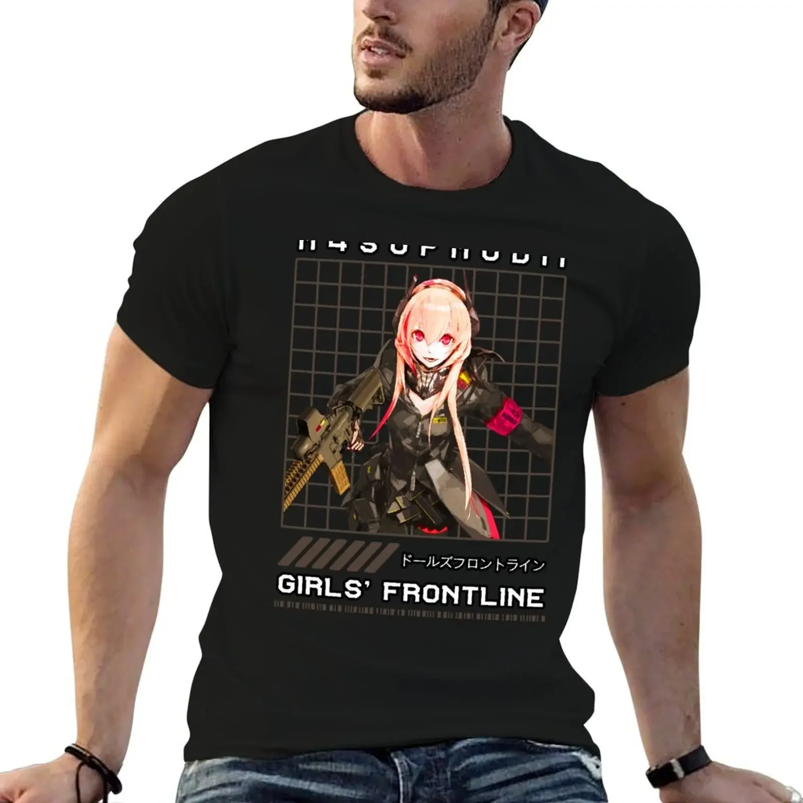 

DOLLS FRONTLINE - M4SOPMODII T-Shirt vintage t shirts quick drying luxury t-shirt Men's t-shirts