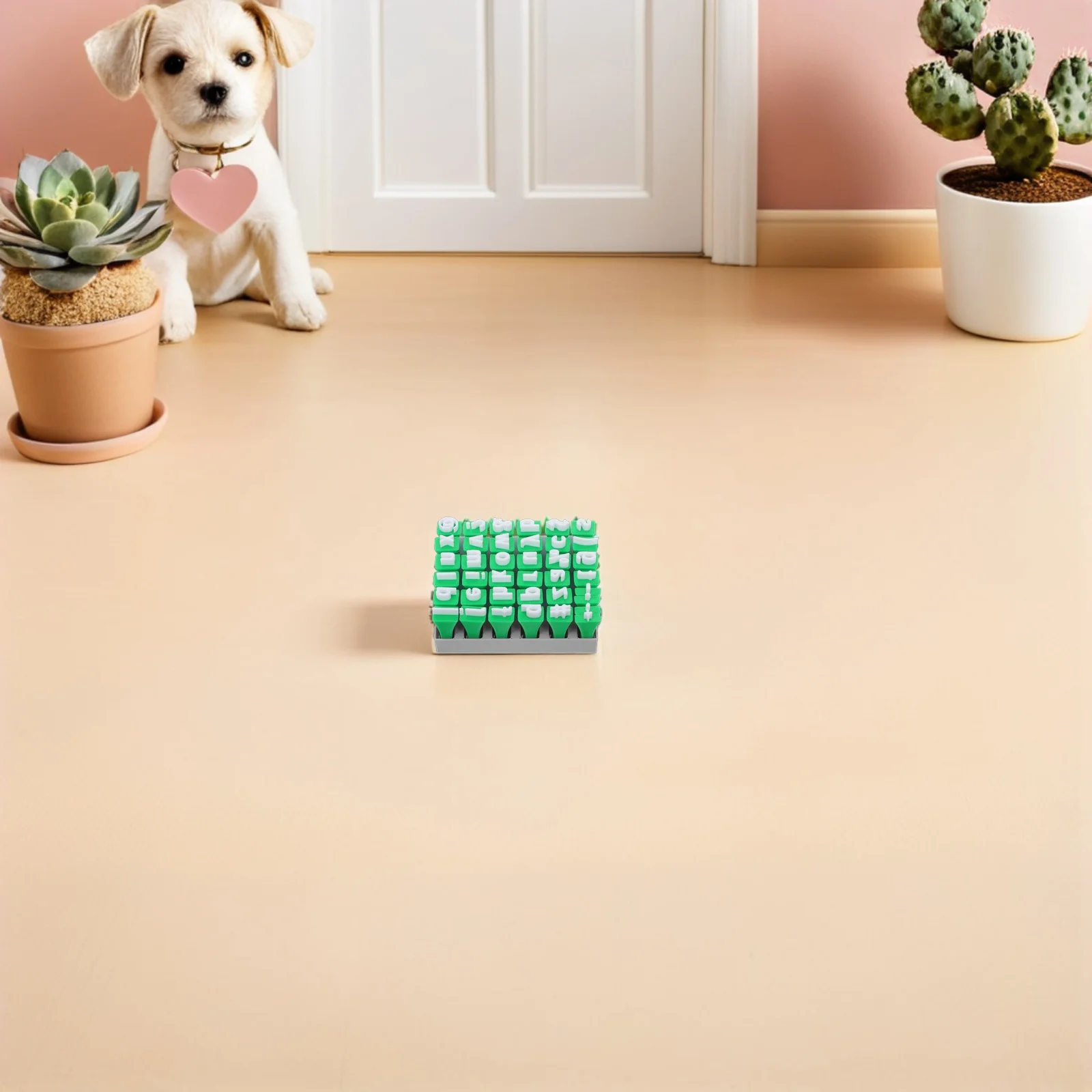 1 مجموعة الأبجدية الطين ختم الأطفال الفخار الحروف الصغيرة الرموز DIY أدوات صياغة للأسرة الترابط واللغة #5