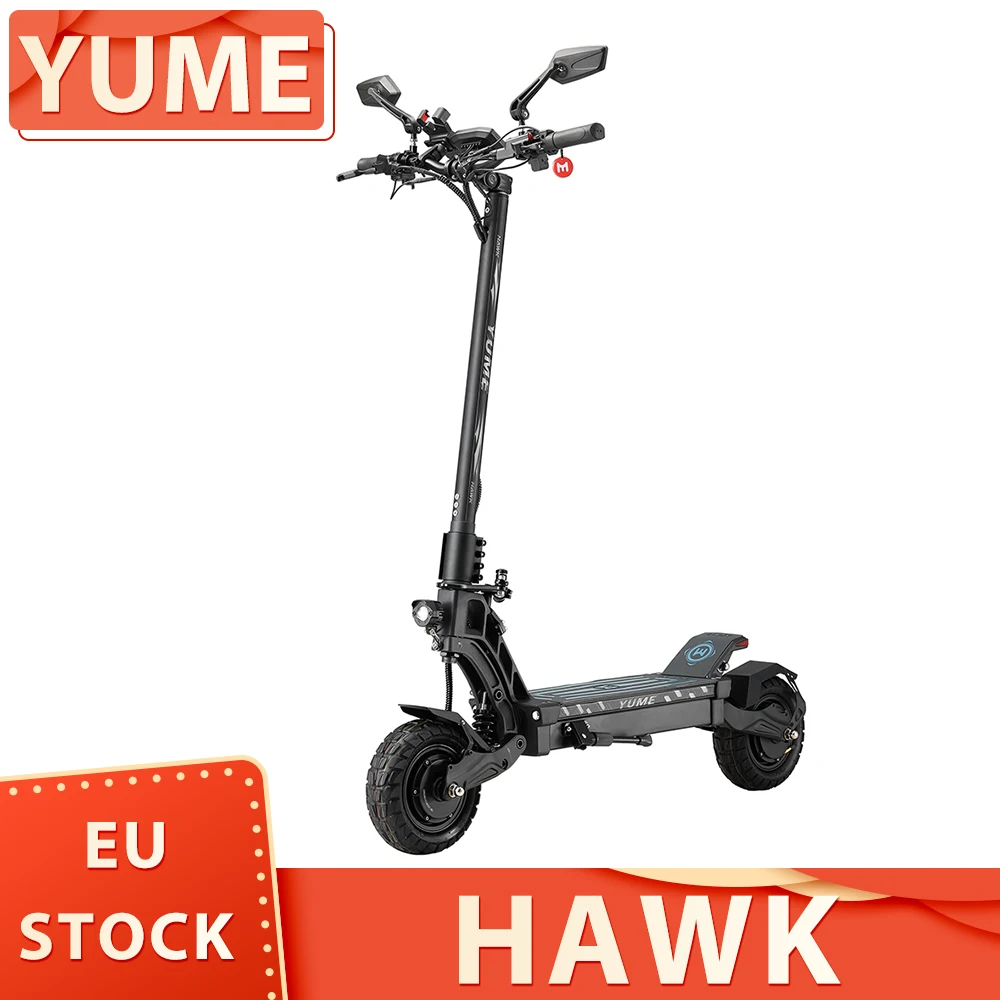 YUME HAWK Electric Scooter 10x3.15