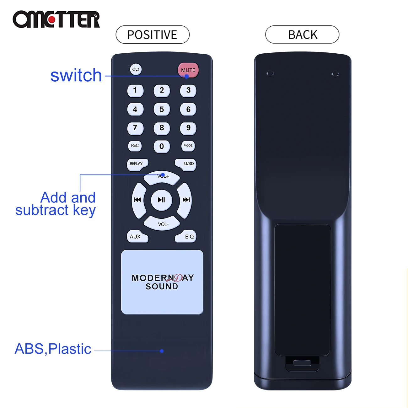 Nowy YK-666 do Temei Sound Power wzmacniacz Audio pilot zdalnego sterowania