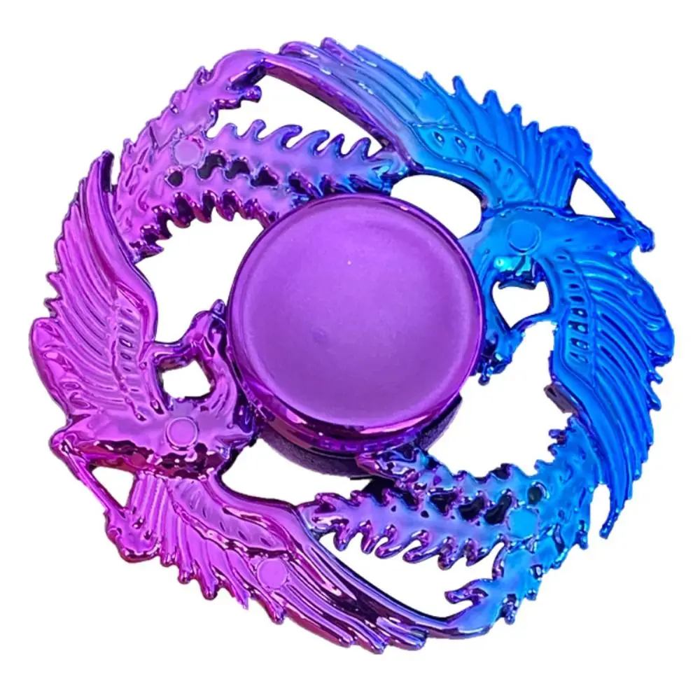 Spinning Top Toy Dragon Wings Hand Spinner Low Noise High Speed Fingertip Gyro Anti Pressure Anti-Anxiety Birthday Gift