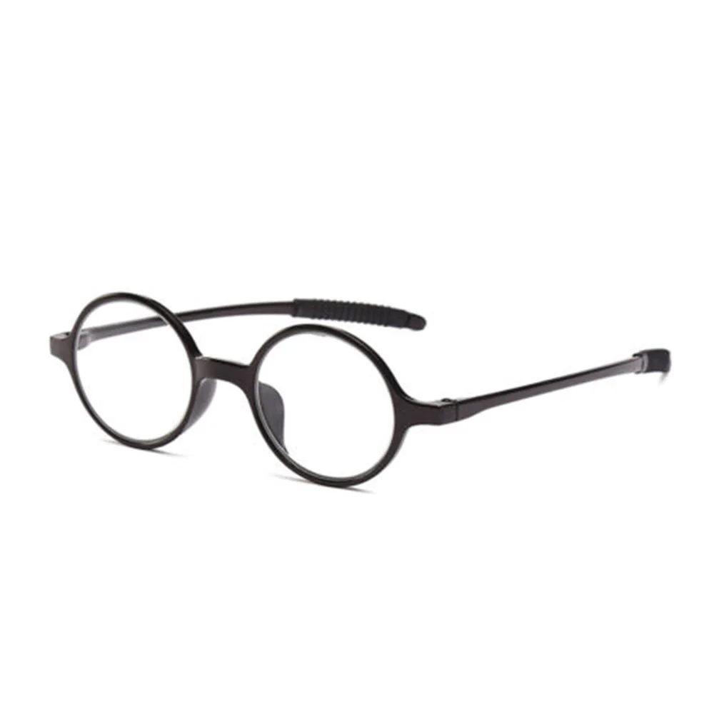 2023 Round Reading Glasses Ultralight Small Frame Presbyopic Eyeglasses PC Resin Clear Lens Hyperopia Eyewear +1.0~+4.0 gafas