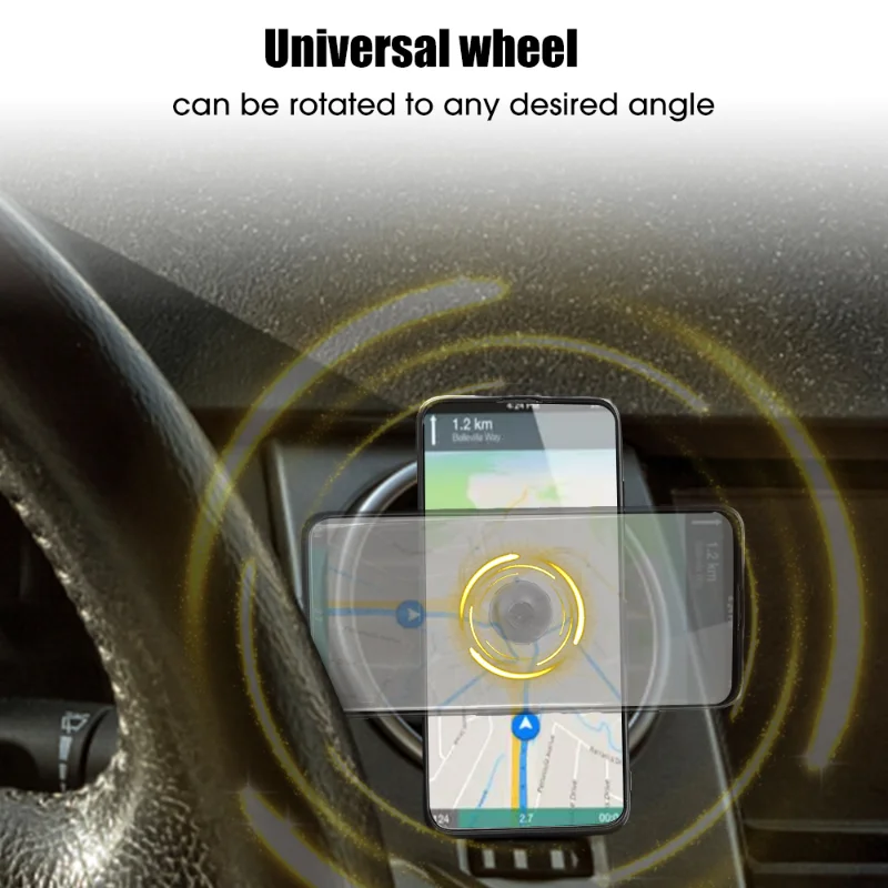Universele Auto Ontluchter Clip 17Mm Kogelkop Basishouder Voor Auto Mobiele Telefoon Houder Luchtuitlaat Haak Gps Beugel Accessoires